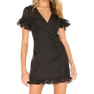 BCBG Generation. Black fit flare dress. NWT.